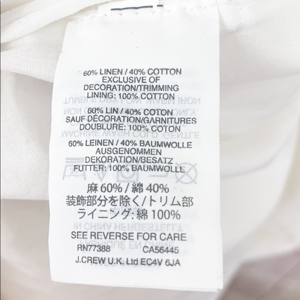 J CREW | WHITE COTTON MAXI DRESS - Picture 4 of 6